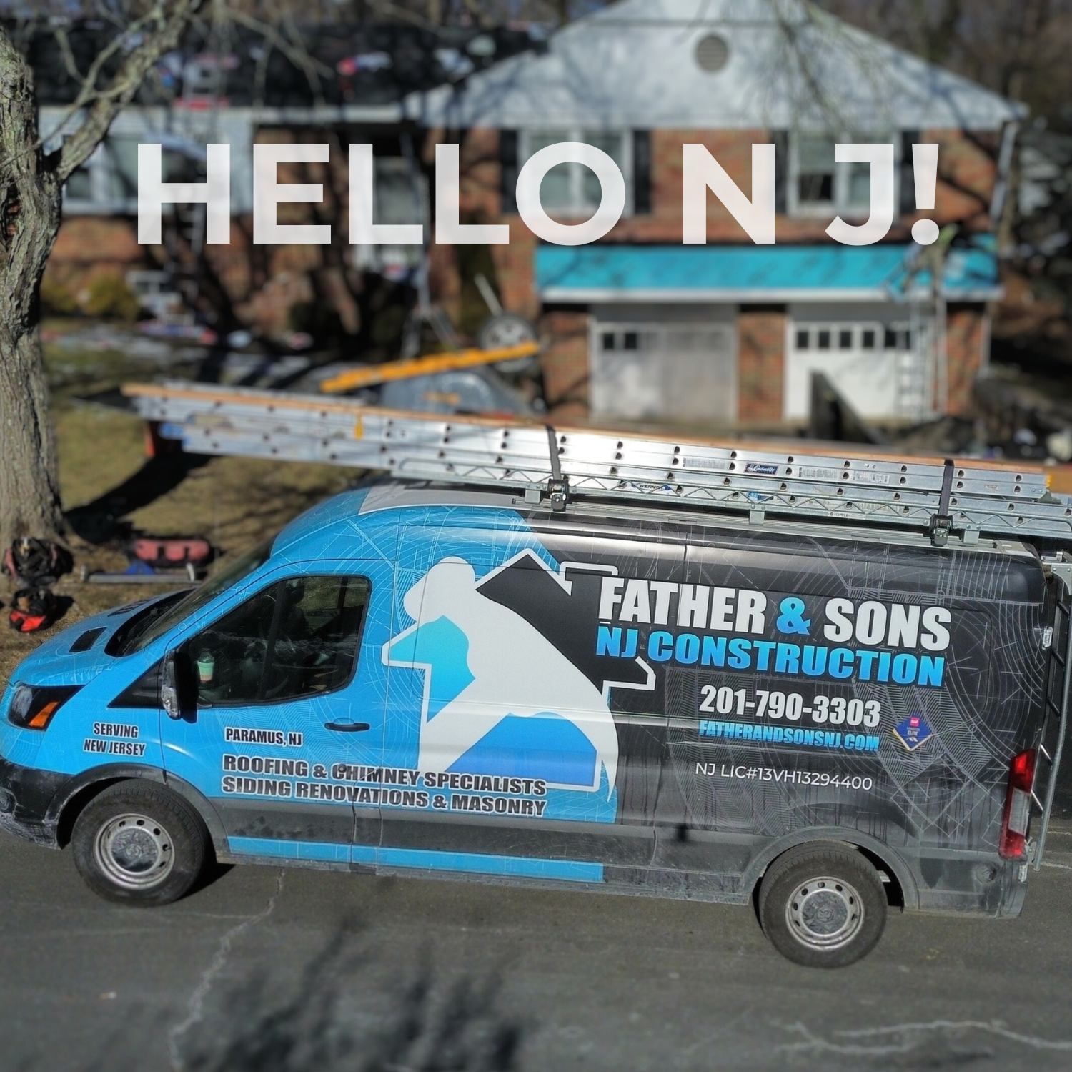 Father & Sons NJ Construction: Your trusted local experts for roofing, siding, chimney, and masonry services in Northern & Central New Jersey. Family-owned and operated for over 30 years, we deliver quality craftsmanship, reliable service, and lasting solutions.